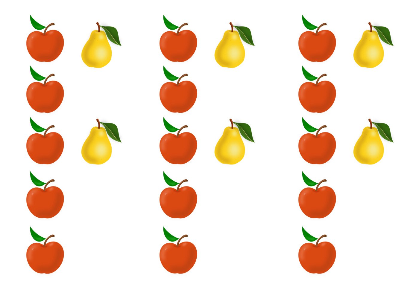 Заняття «Фрукти» для ясельної групи