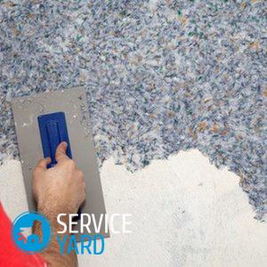 Жидкие обои — расход на 1 кв. м