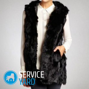 Жилет из дубленки своими руками