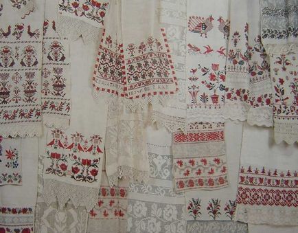 Зразки вишивок на рушник — різноманітні схеми для вишивки хрестом на рушниках